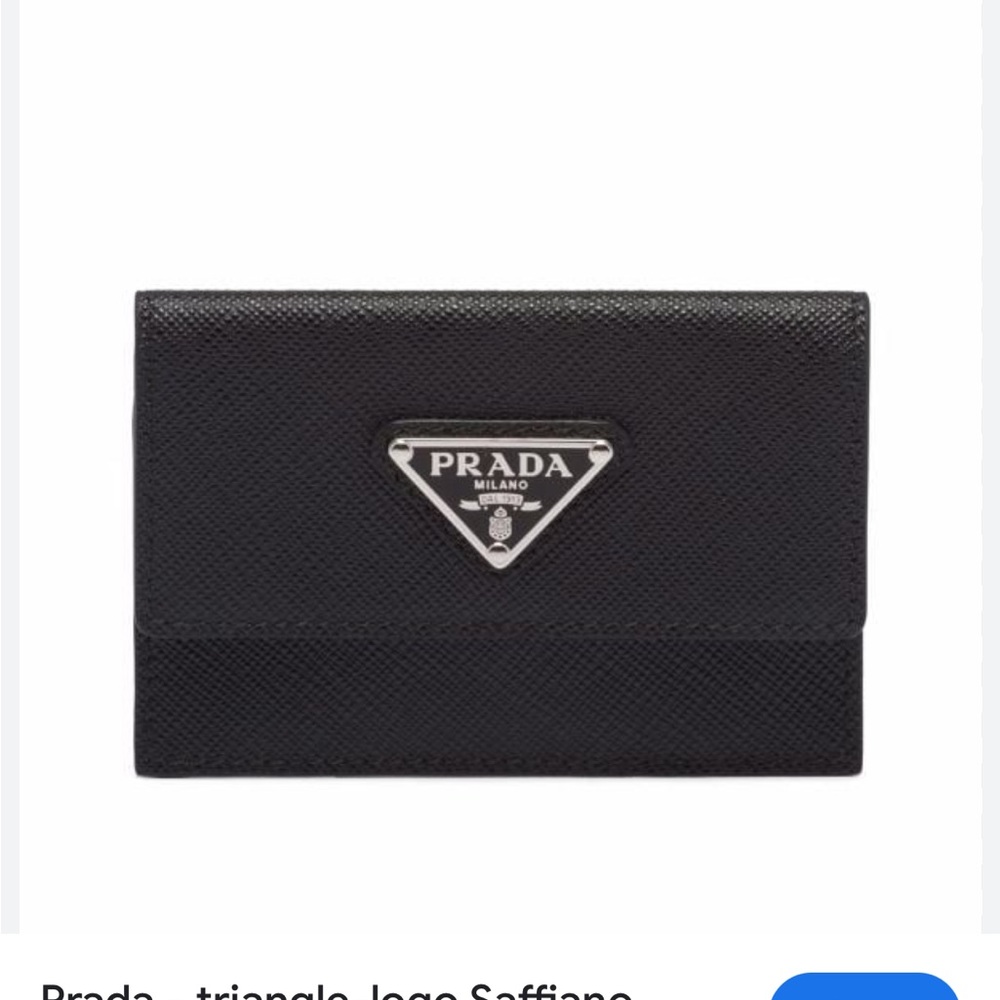 Prada Saffiano Leather Key Ring Holder - Picture 8 of 16